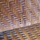 Vintage rattan lounge chair