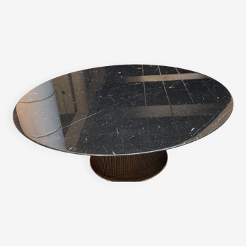 Table basse par Warren Platner - Edition limitée Knoll bronze 2020