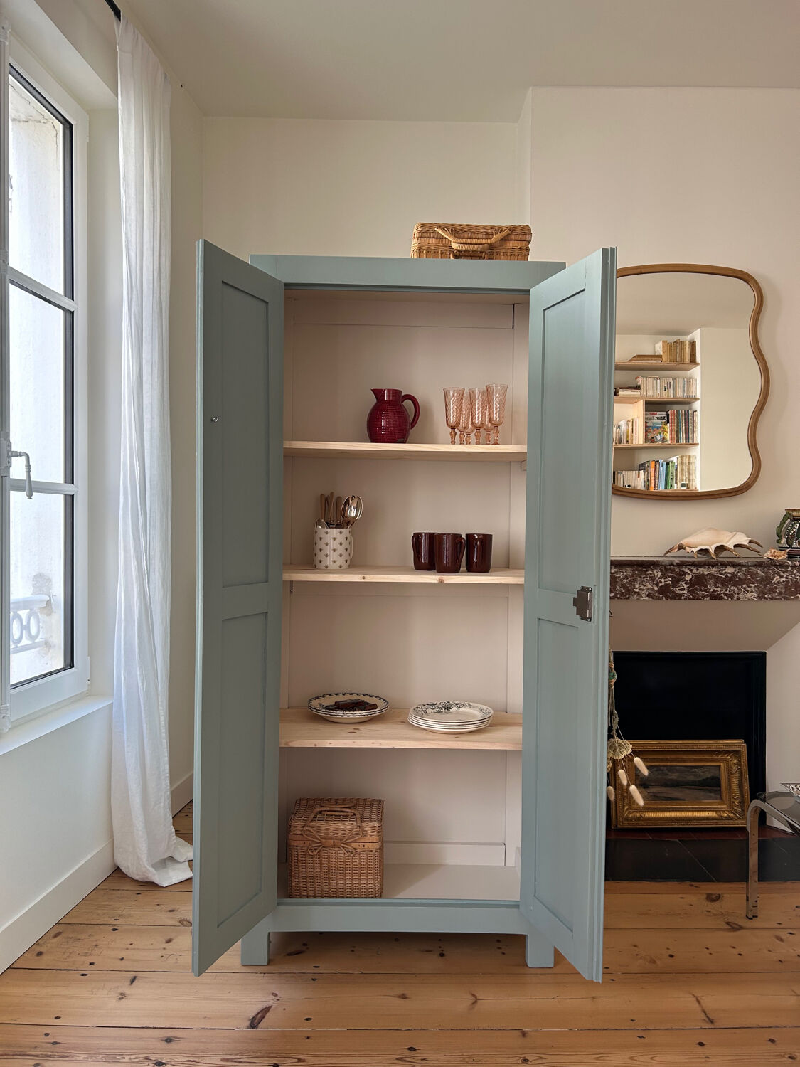 Renovated Parisian Wardrobe