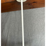 Vintage teak and opaline chandelier