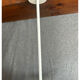 Lustre vintage en teck et opaline