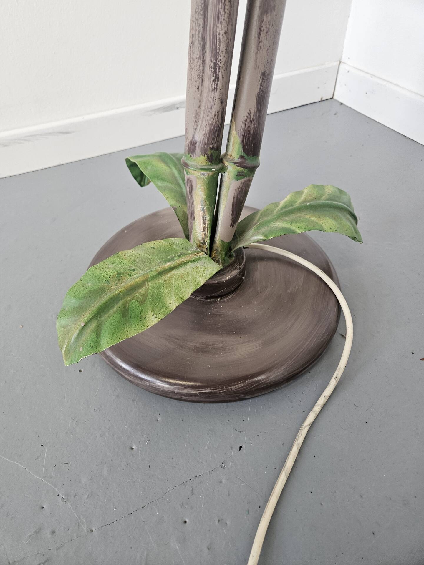 "Palm Tree" floor lamp attributed to Sergio Terzani, 1970s.