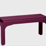 Rhino desk and Tolix crocodile bench