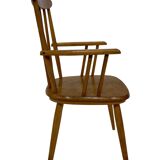 Vintage children's chair children's room slatted chair design 50's