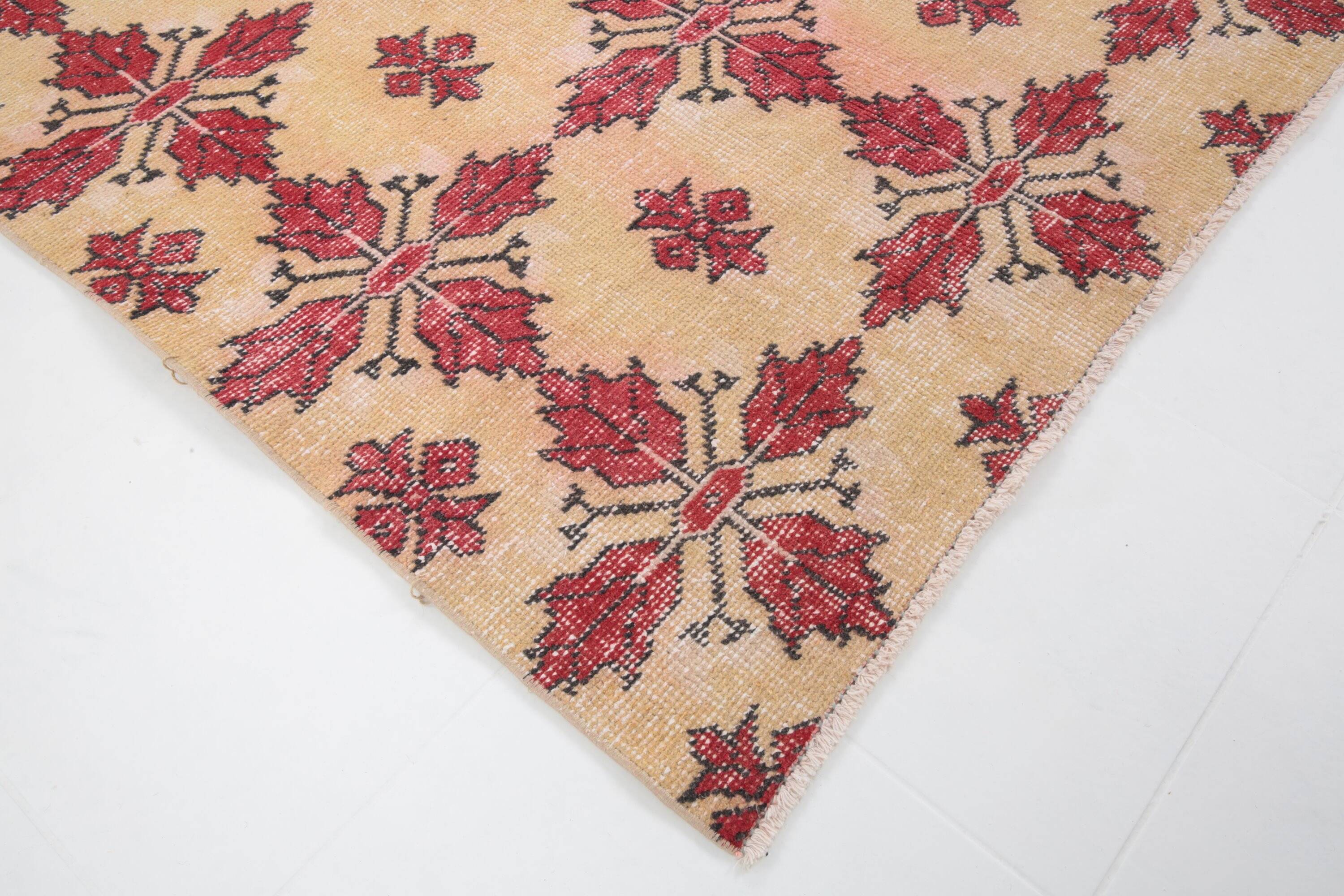 Tapis vintage floral
