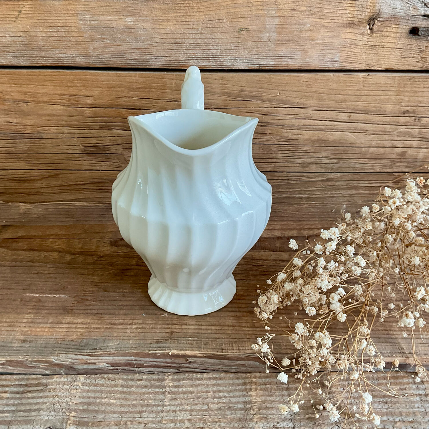 5 cups and creamer Myott Staffordshire England