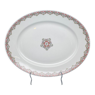 Oval porcelain dish Limoges collab Bernardaud