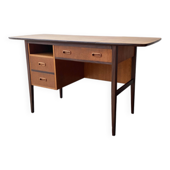 Bureau extensible moderne du milieu du siècle par Uniflex