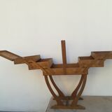 Worker light oak on feet