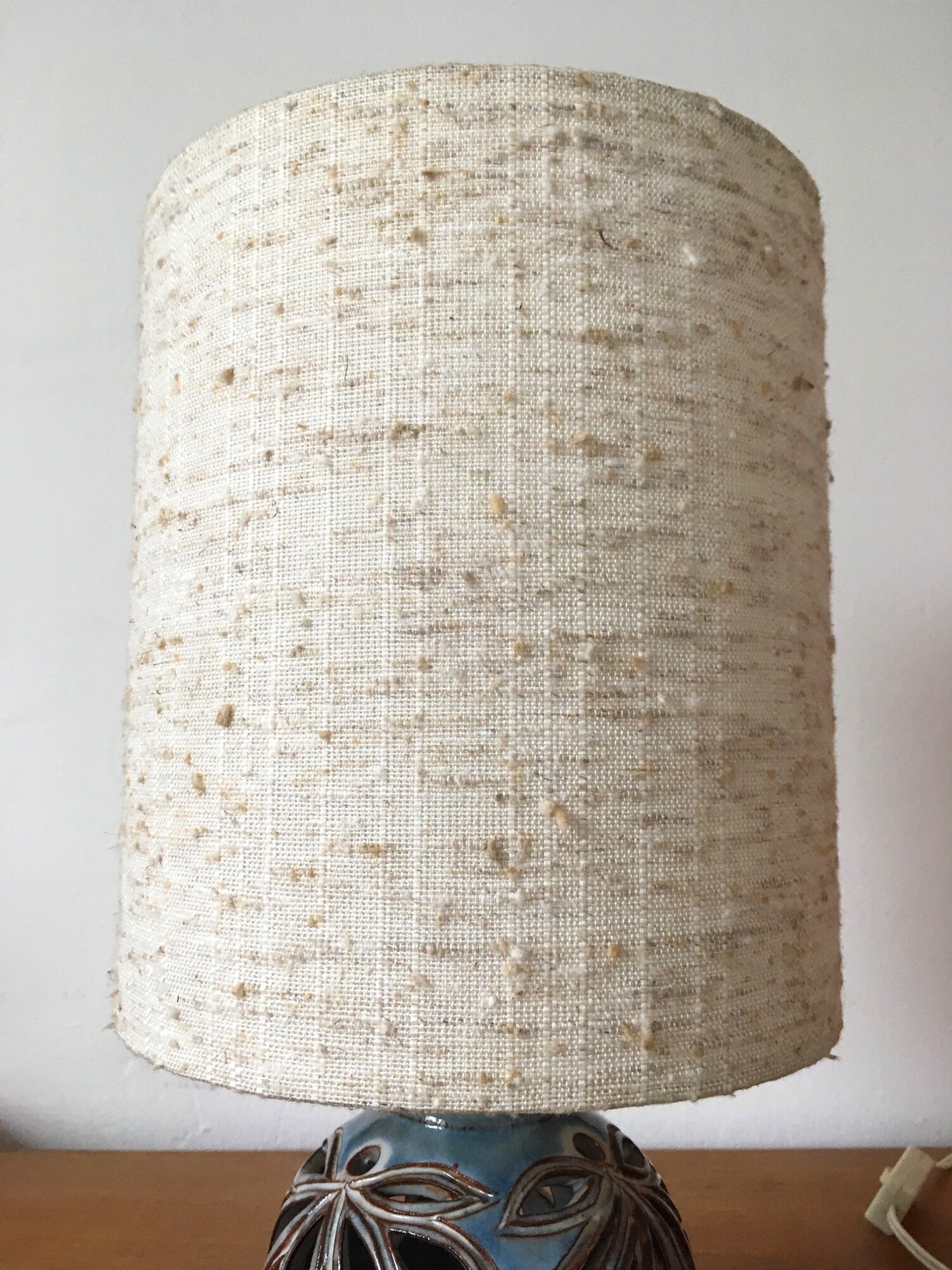Vintage ceramic lamp by YC Millau