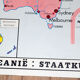 Vieille carte scolaire le monde - Oceanie