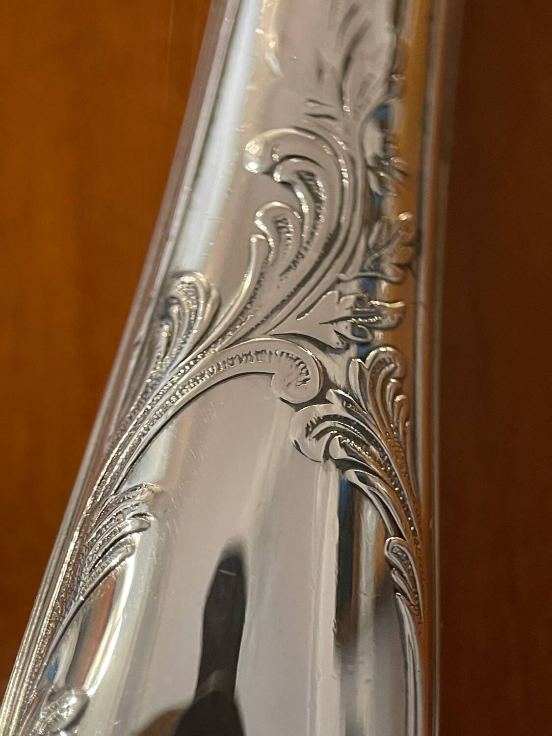 Christofle Marly, dessert cutlery, cheese, knives, forks