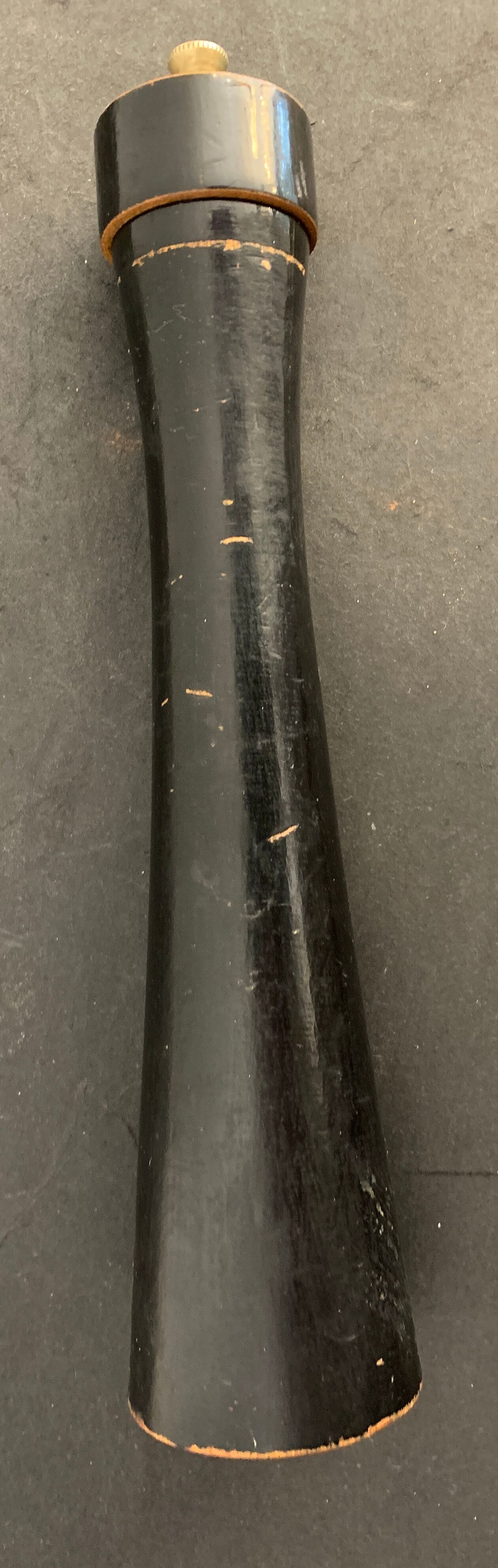 Peugeot wooden pepper mill, Lion Brothers