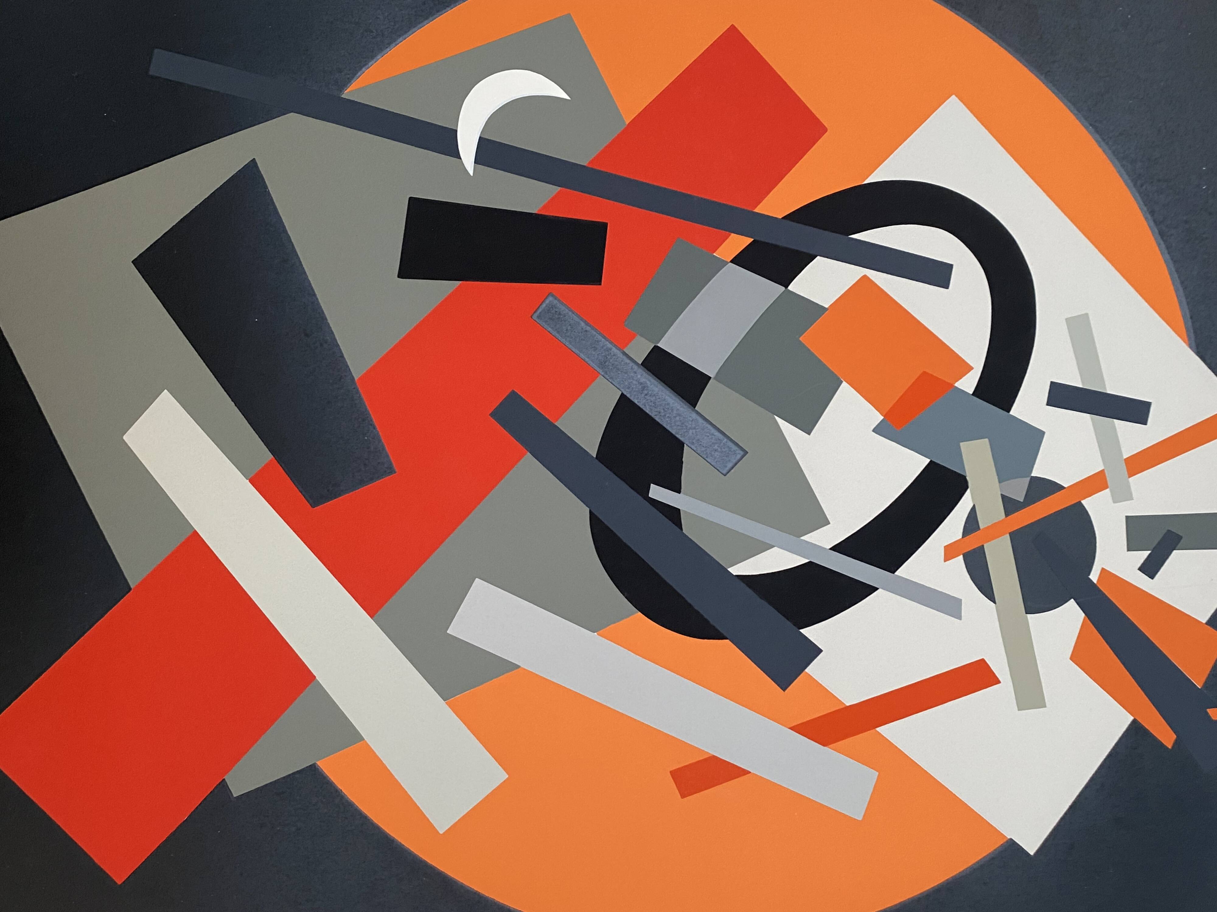 Sérigraphie de Nadia Leger - Années 70