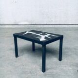 Ceramic Tile Side Table, Belgium, 1960s