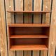 Vintage teak wall system