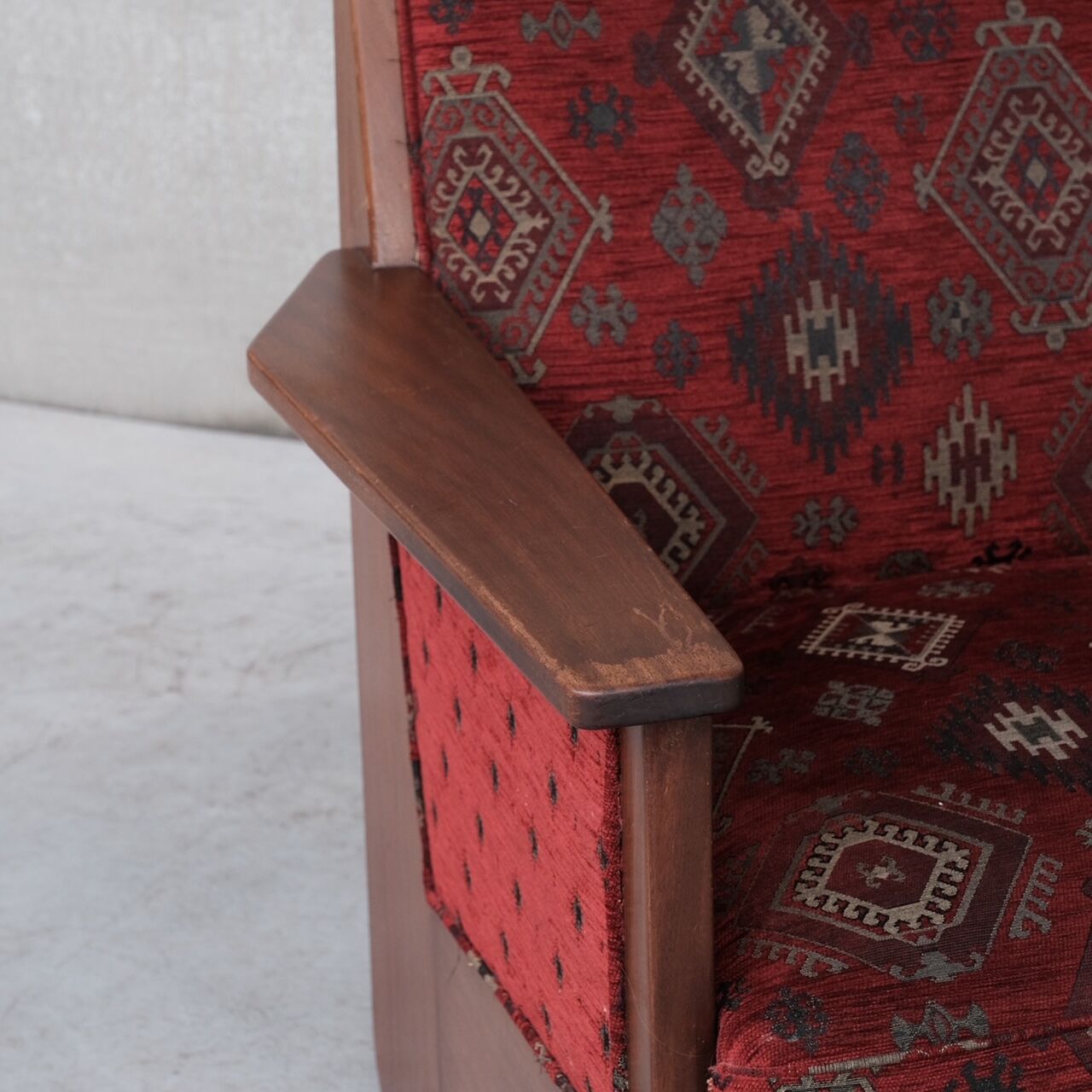 Pair of dutch art deco armchairs