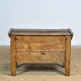 Antique beech shepherd's chest, 1850s