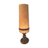 Lampe de sol céramique 1970 vintage