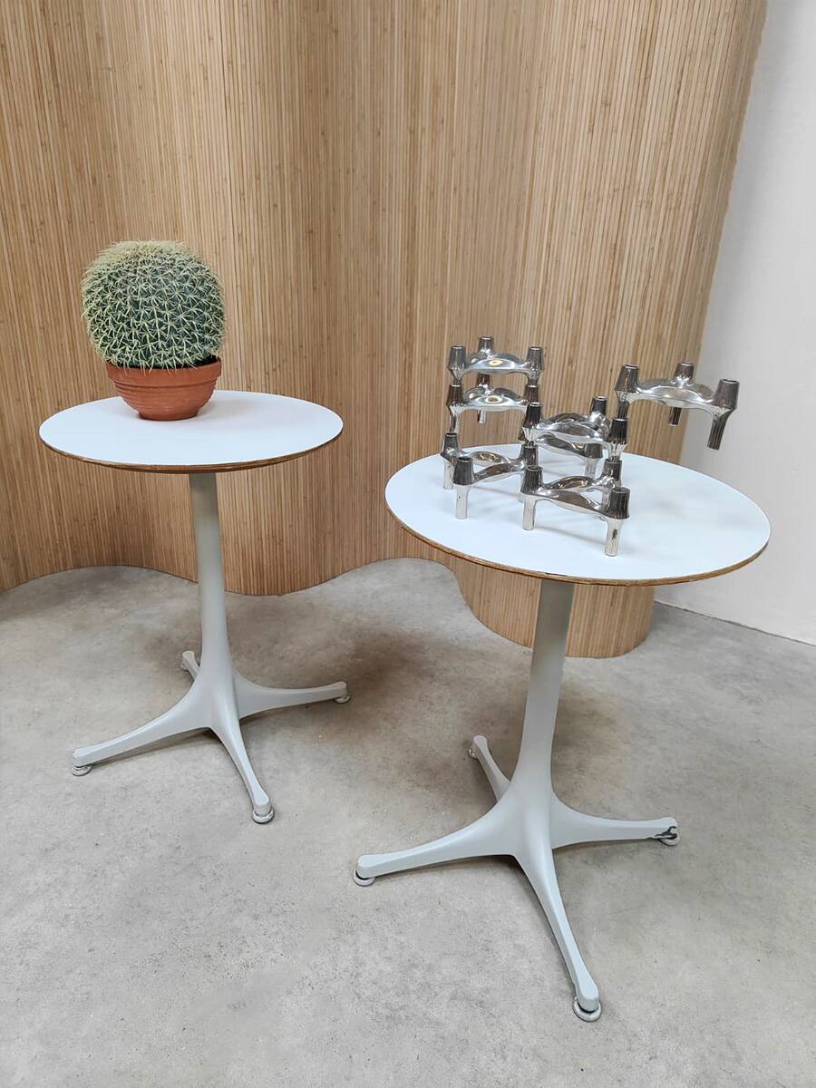 Vintage design swag leg side tables George Nelson for Herman Miller
