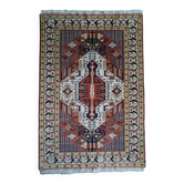 Handmade Persian Gutchan rug 192x128cm