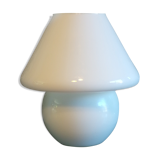 Vintage opaline mushroom lamp