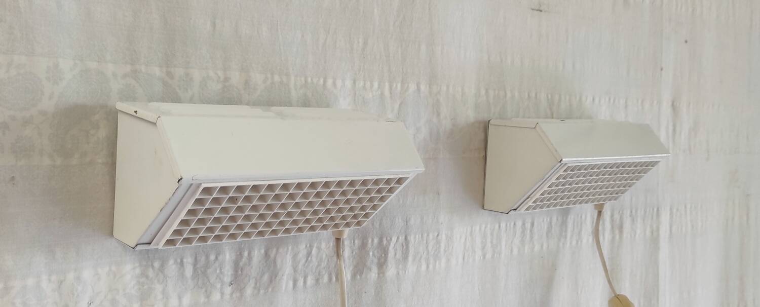 Industrial style wall lights by Ikea - 80s