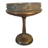 Brass pedestal cup