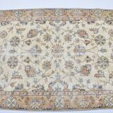 Flower Design Oushak Area Carpet sku 3347