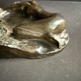 Patinated bronze sculpture – Valérie Fageot – 2007 Bimaris 2/7