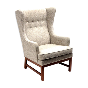 Fauteuil 'wingback' fabriqué