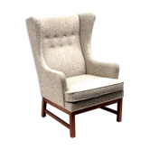 Wingback armchair made in the 60