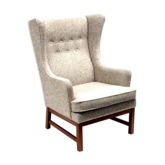 Wingback armchair made in the 60