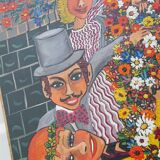 Oil on Canvas by Daniele Karsenty Schiller 1972