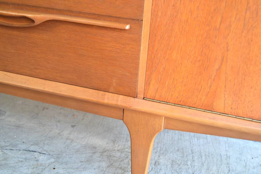 Enfilade en teck par Jentique * modèle rare * 198 cm