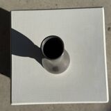 Vintage silver-plated floor vase