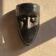 Masque rituel de l’Himalaya – sculpté à la main – yeux polychromes – Népal