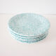 Set of 5 Italian plates Ceramica Dalia Castelforte