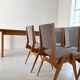 Suite de 4 chaises de Maurice Pré restaurées 1950