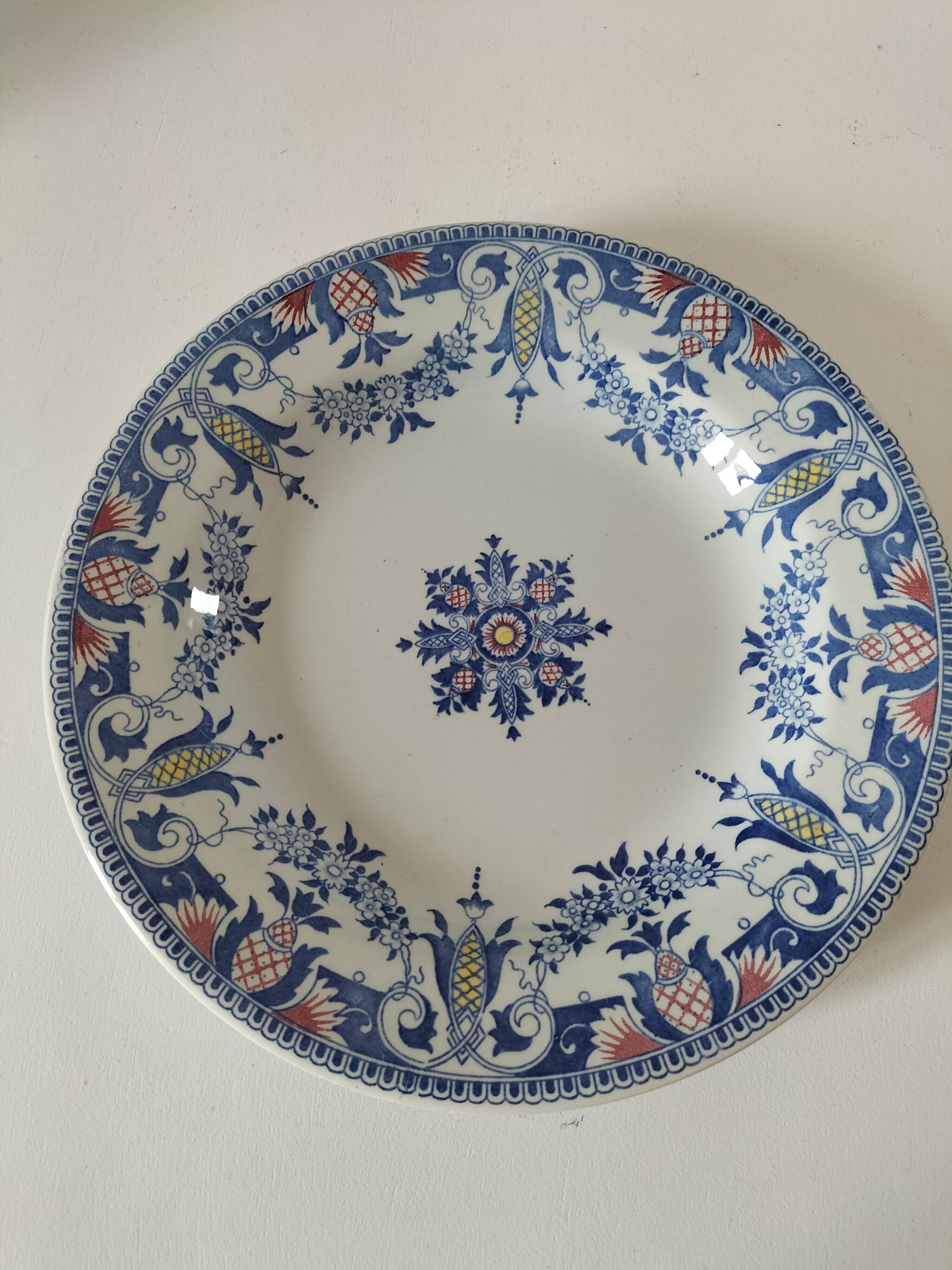 Gien Decor Rouen plate