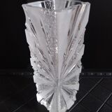 Vase cristal op art