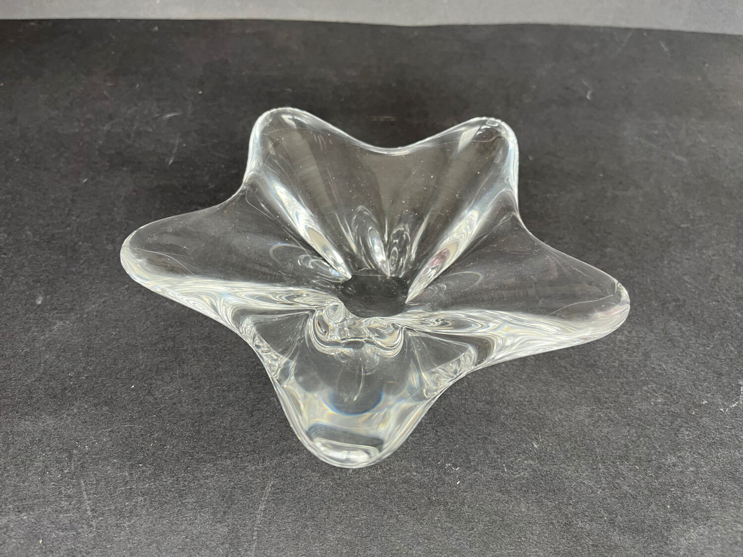 Ashtray in Baccarat crystal