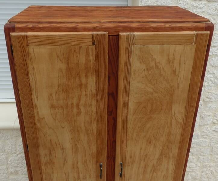 Armoire parisienne 3 tiroirs, 2 portes