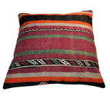 Vintage turkish kilim cushion cover