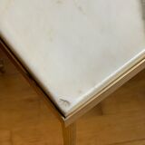 Brass marble coffee table