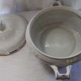 Soupière Légumier Décor épi de blé - Manufacture Royale - Porcelain