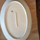 Oval dish
