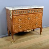 Marquetry commode, Louis XV-Louis XVI Transition style – Early
