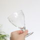 Set of 6 chiselled glass wine glasses, 1930
