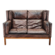 Jørgen Kastholm JK 922 Vagon Buffalo Leather Sofa Denmark